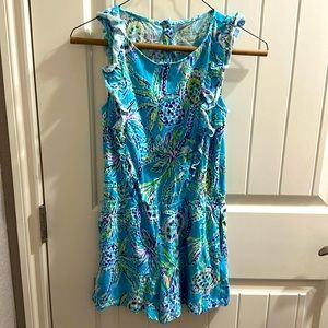 Lilly Pulitzer Girls Romper 12-14 XL